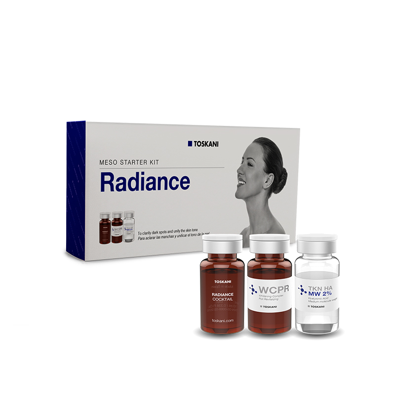 meso kit iniciante radiance toskani