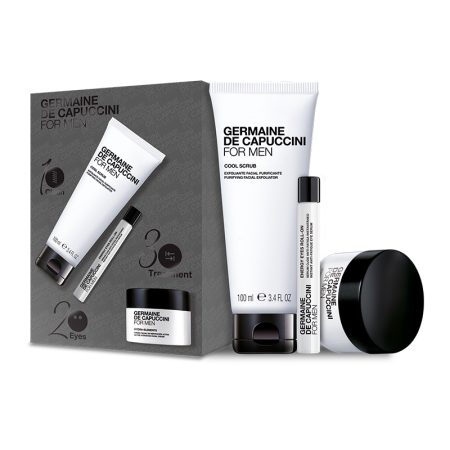 GdC – For Men (hydra elements 50ml + eye roll-on 10ml + cool scrub 100ml), Germaine de Capuccini, 
