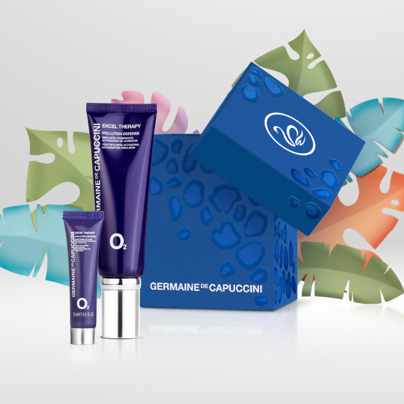 Sweet Line You,,Germaine de Capuccini,KIT LIVE THE BEAUTY – EXCEL THERAPY O2 POLLUTION DEFENSE