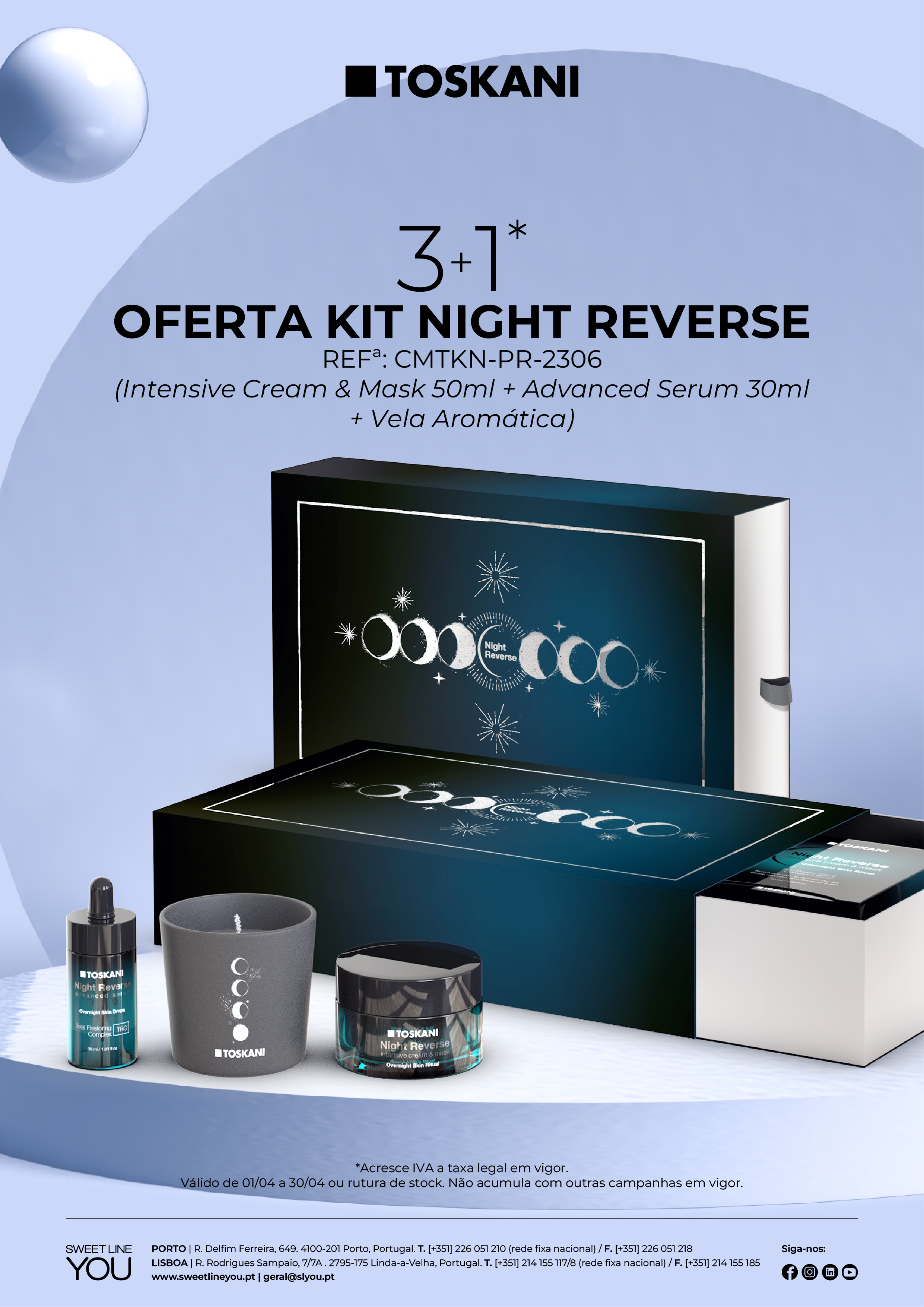 Campanha Toskani – Kit Night Reverse, , 